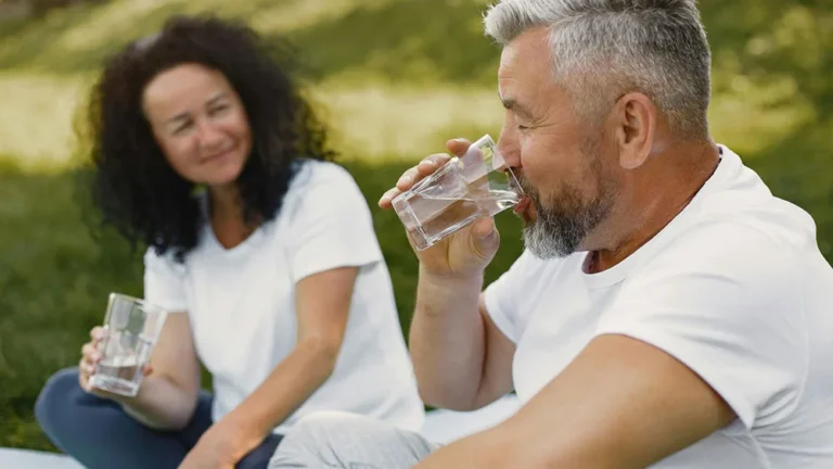 Family Enjoying Clean and Healthy Hydrogen Water