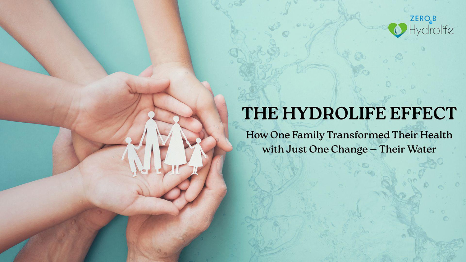 Enjoying alkaline water from ZeroB Hydrolife