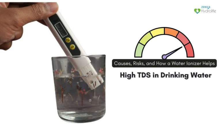 Checking Water TDS Level with Digital TDS Meter