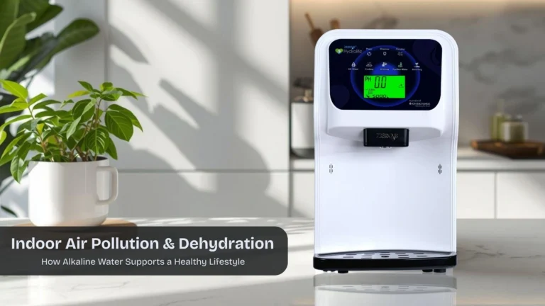 Alkaline Water to Support Healthy Lifestyle