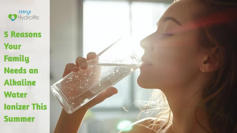Drinking Alkaline Water in Summer