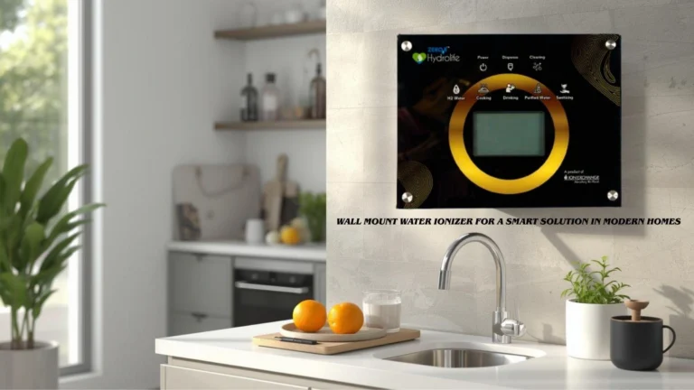 Wall Mount Water Ionizer for a Smart Solution in Modern Homes