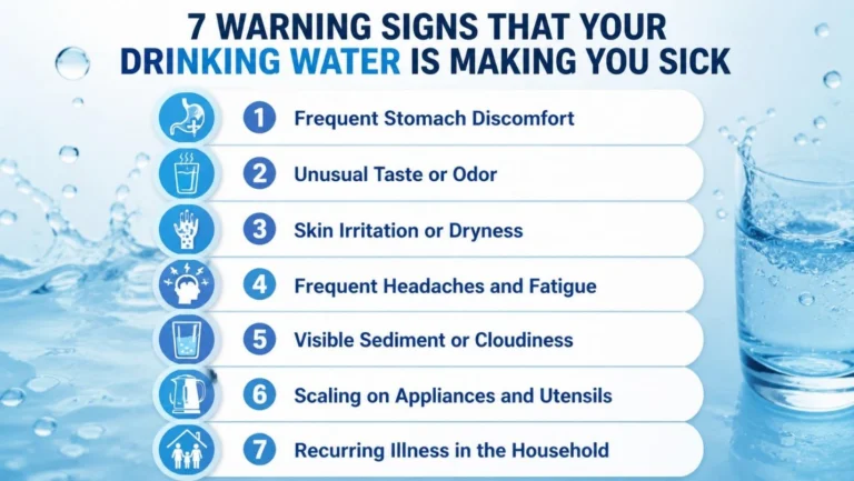 7 Warning Signs That Your Drinking Water Making You Sick