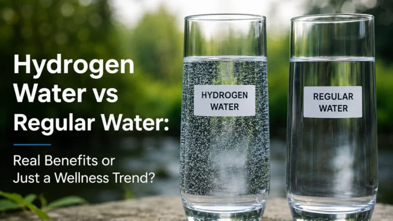 Hydrogen Water vs Regular water