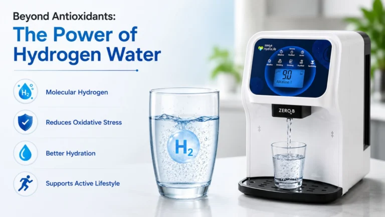 Hydrogen Water Machine Producing Antioxidant Drinking Water
