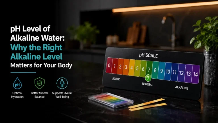 Alkaline Water ph Scale for Balanced Drinking Water